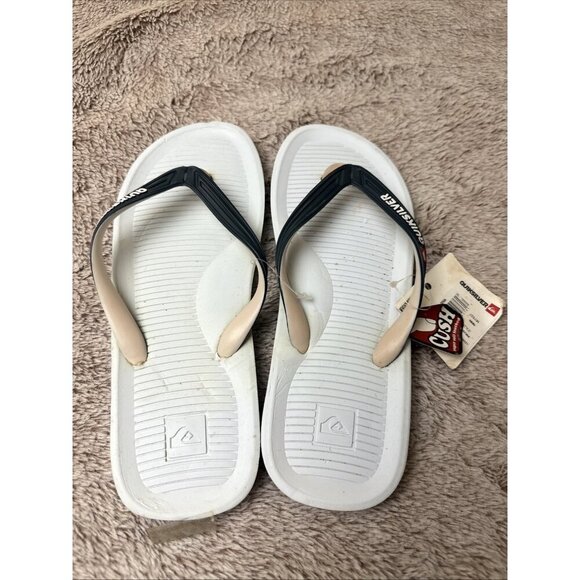 Quiksilver Haleiwa Men's Flip Flops WHN Sandal Size 8 - Picture 4 of 16